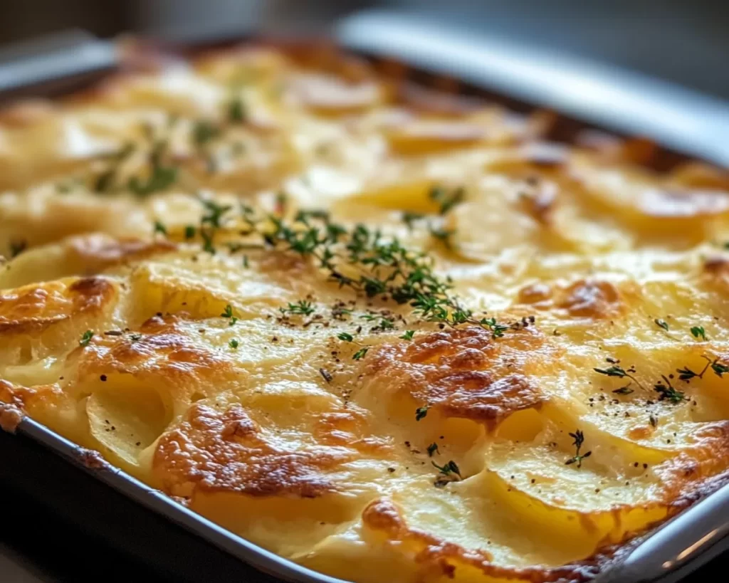 Easter Scalloped Potatoes