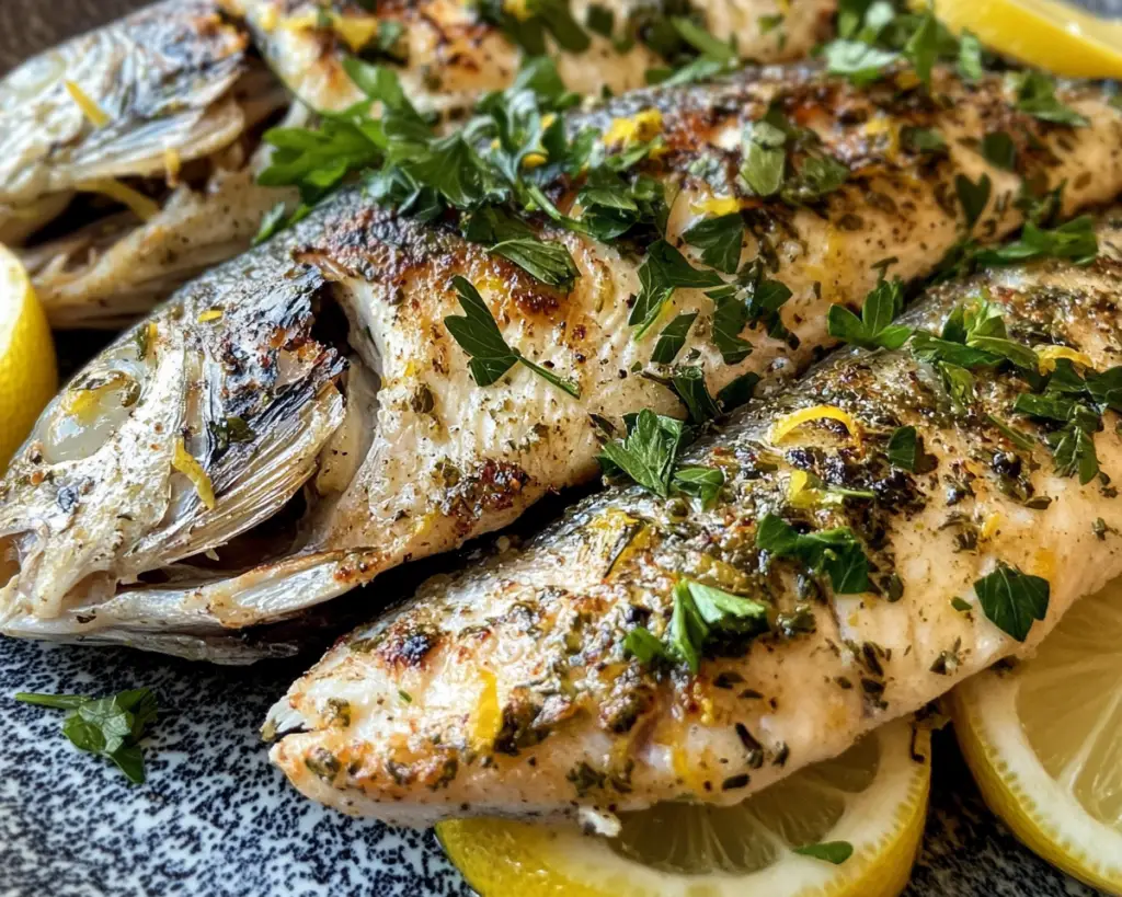 Mediterranean Lemon Herb Fish