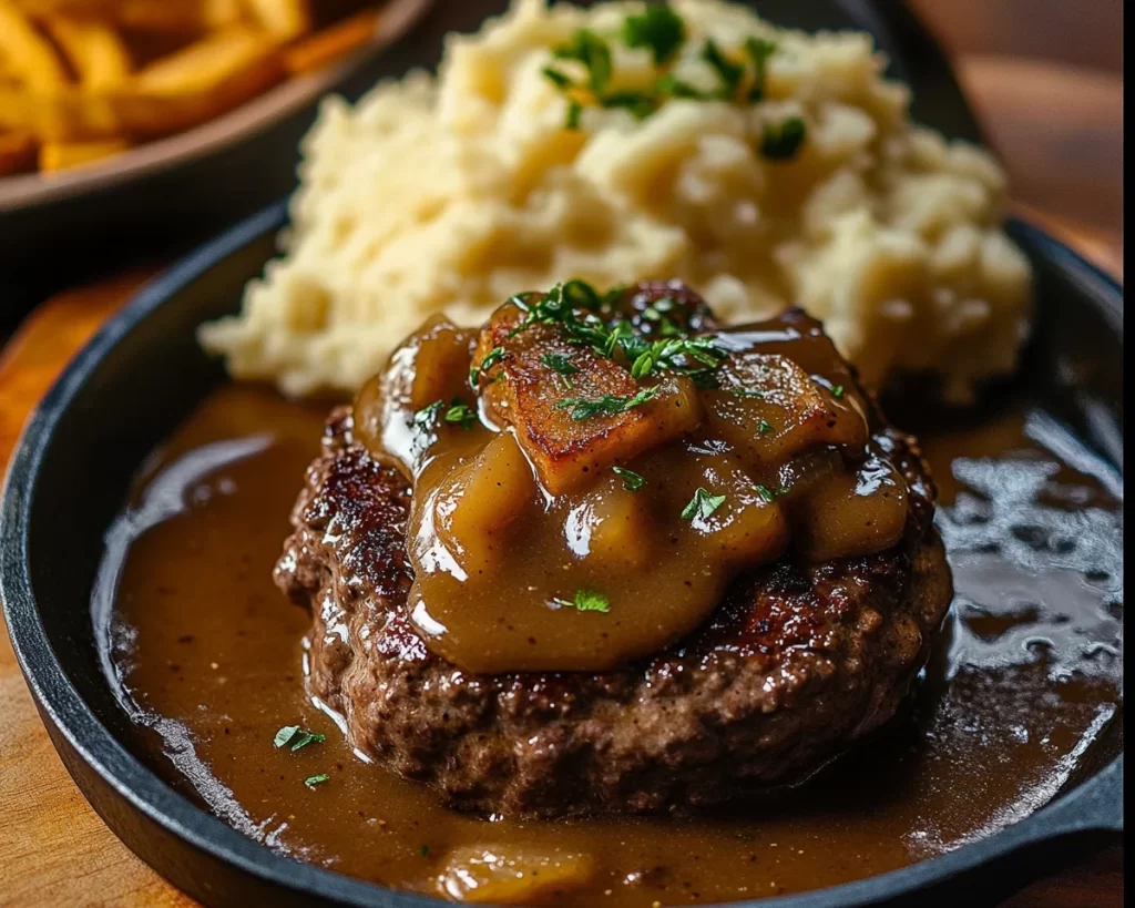 Delicious Hamburger Steak & Gravy Recipe