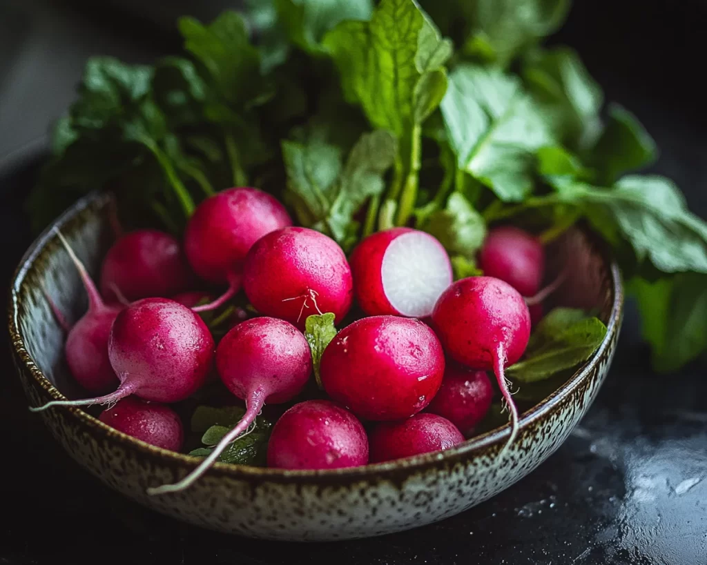 Spring Dinner Party Roasted Radishes