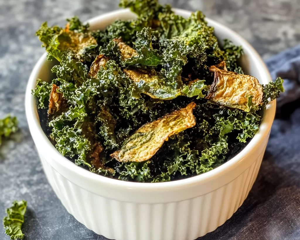 Easy Air Fryer Kale Chips