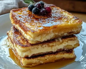 Indulge in Decadent Crème Brûlée French Toast