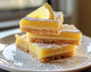 Spring Dessert: Lemon Bars (Easy + Bright)