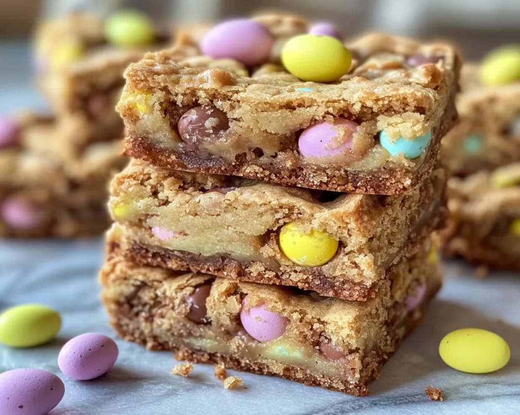 Cadbury Egg Cookies: Easter Mini Egg Cookie Bars