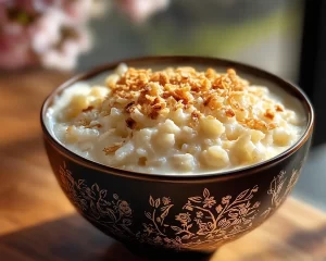 Easter Vanilla Bean Rice Pudding