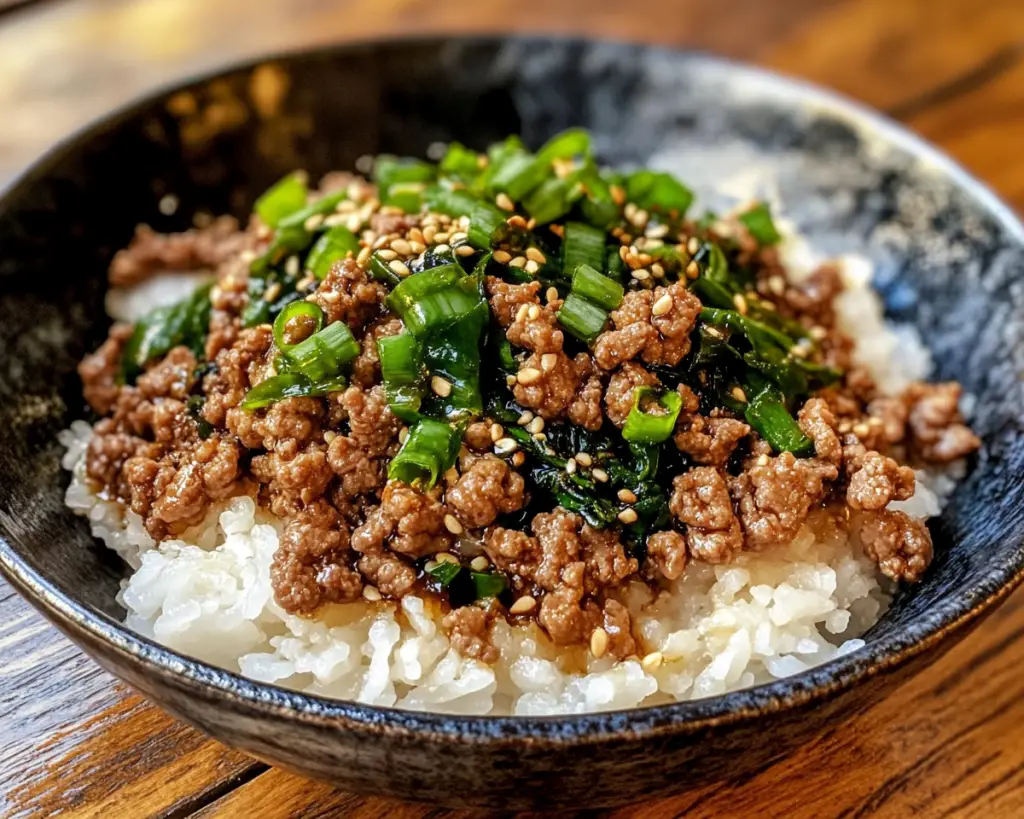 Ground Beef with Soy Sauce – Easy Asian Beef Recipe