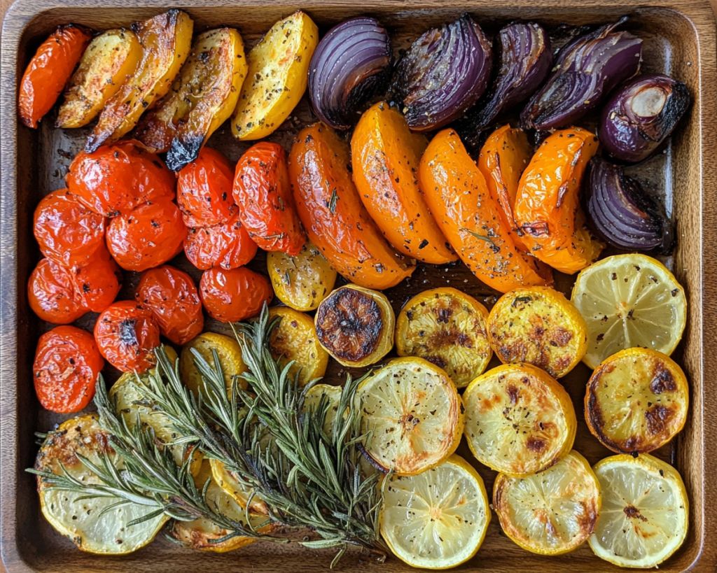 Mediterranean Roasted Vegetables Tray