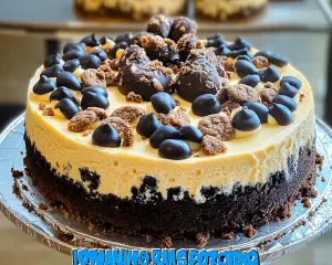 Delicious Cookie Monster Cheesecake Recipe: Indulge in a Fun and Flavorful Dessert Delight