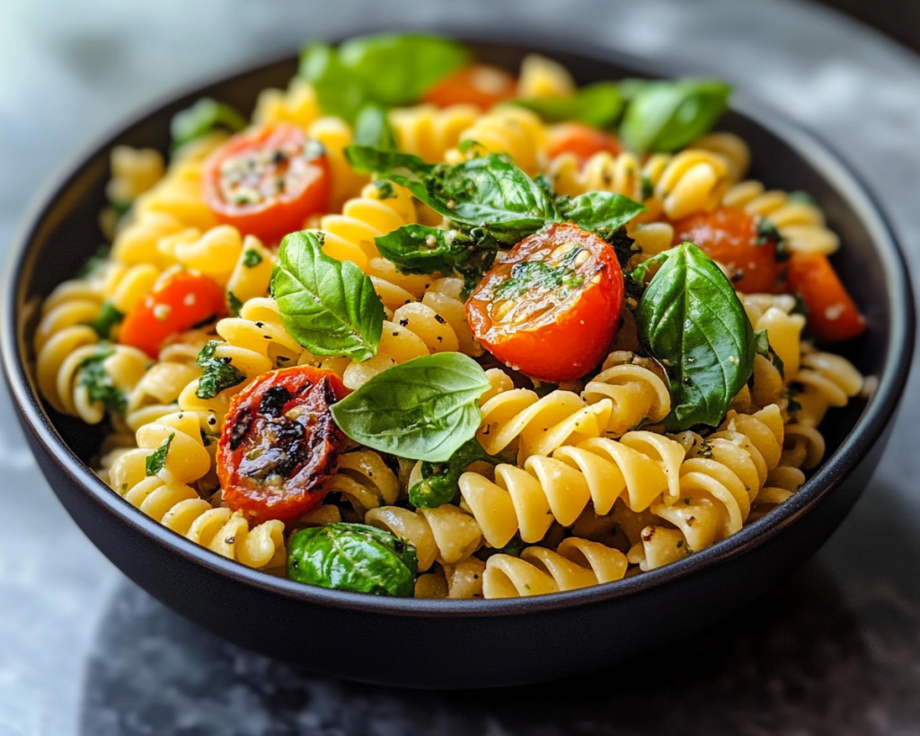 Pasta Salad with Roasted Tomatoes