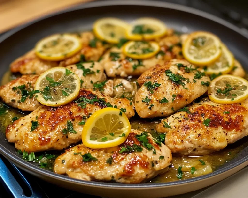 Mother’s Day Lemon Chicken Piccata