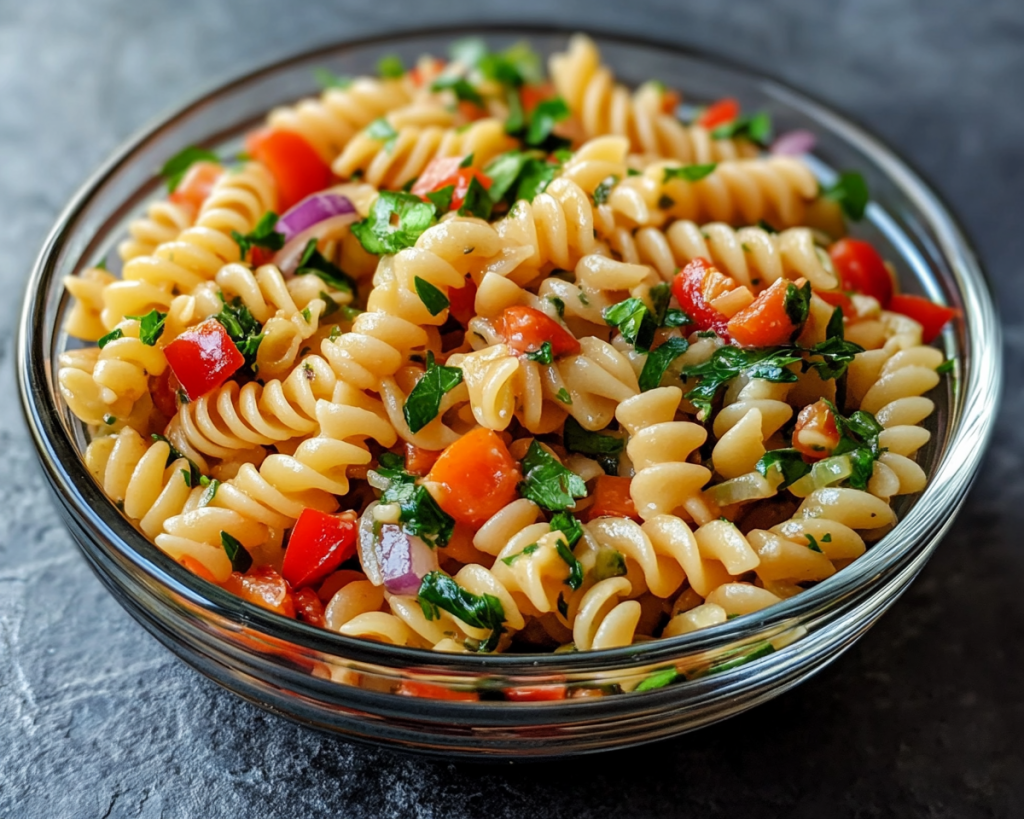Easy Pasta Salad for Meal Prep