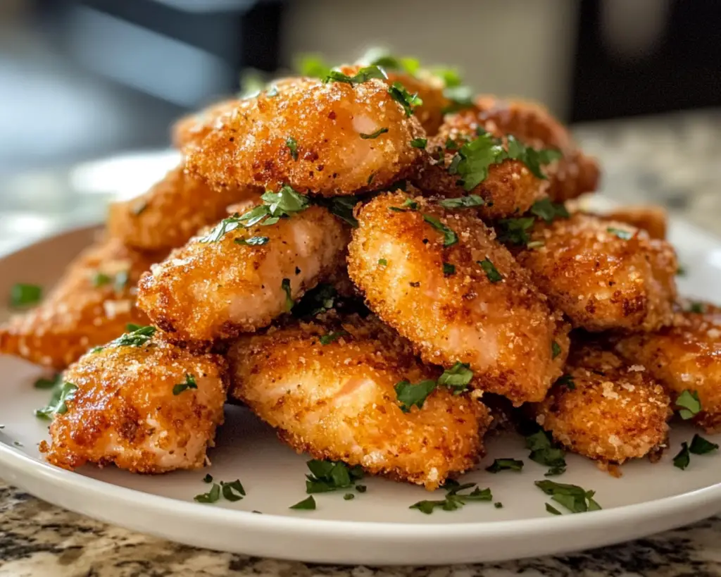 Crispy Bang Bang Salmon Bites (Sweet & Spicy)