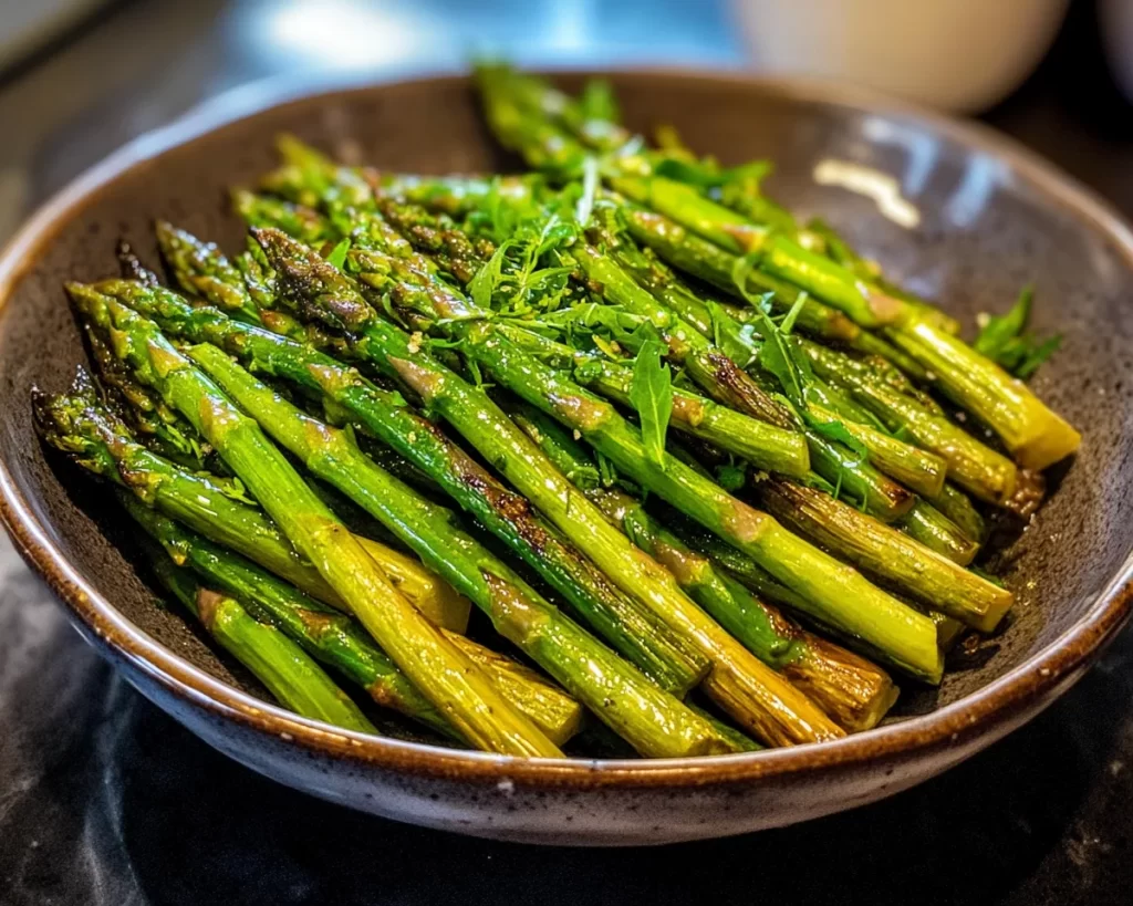 Spring Dinner Party Roasted Asparagus Salad