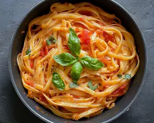 One-Pot Tomato Basil Pasta