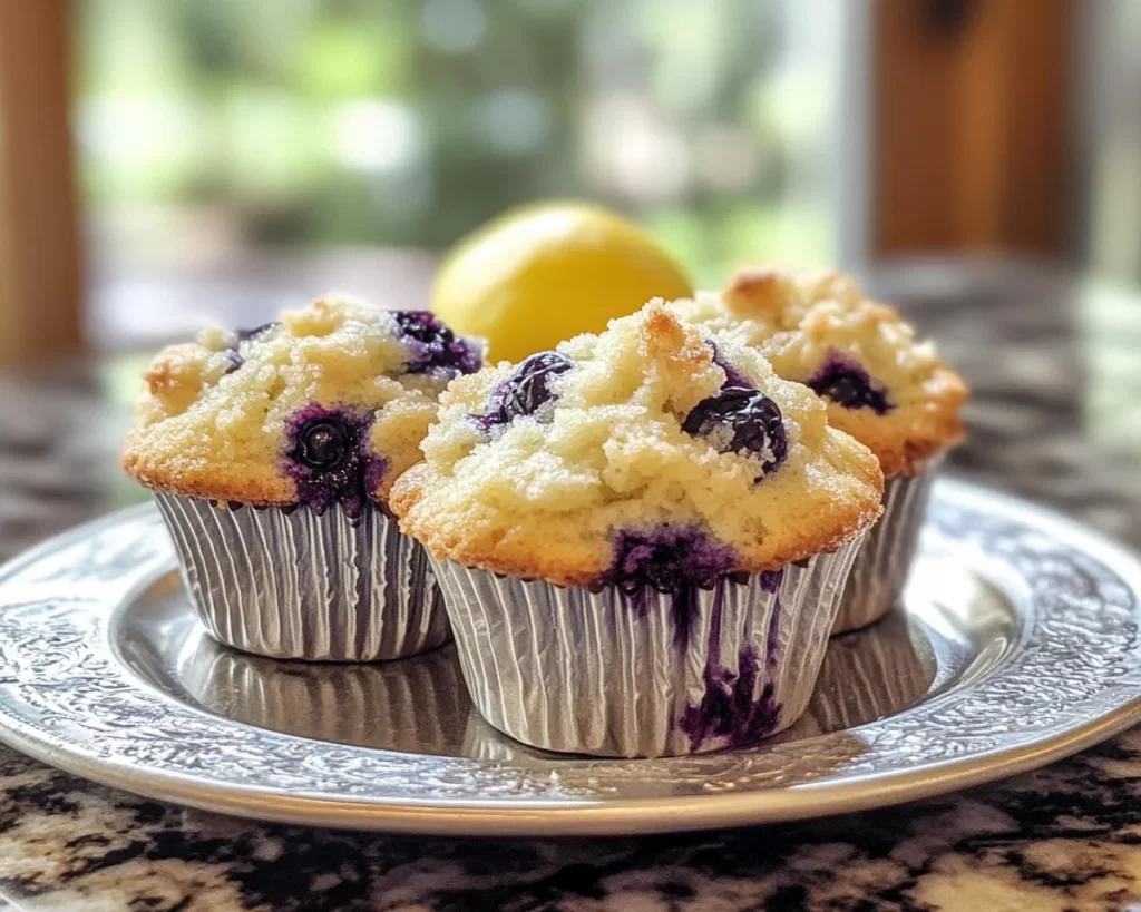 Mother’s Day Lemon Blueberry Muffins