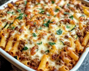 Best Baked Ziti With Ground Beef And Zucchini