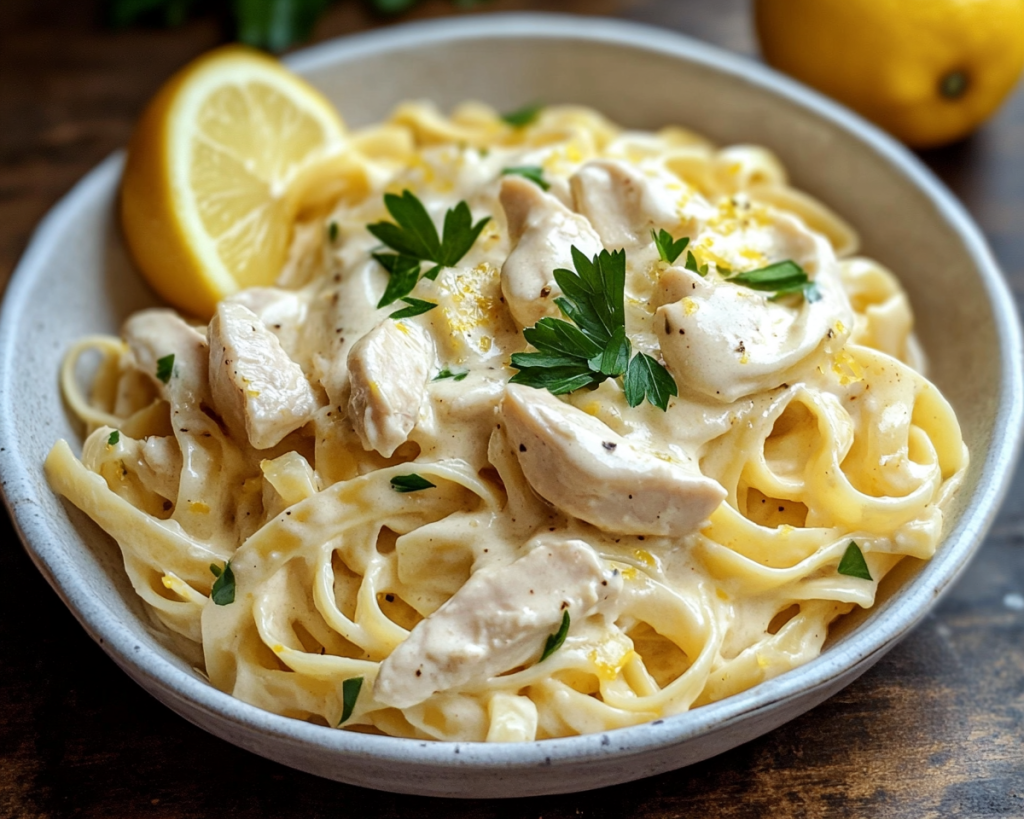 Creamy Lemon Chicken Pasta