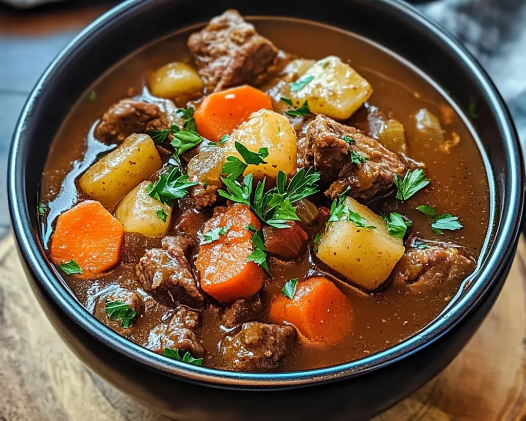 Hearty Crockpot Beef Stew Recipe