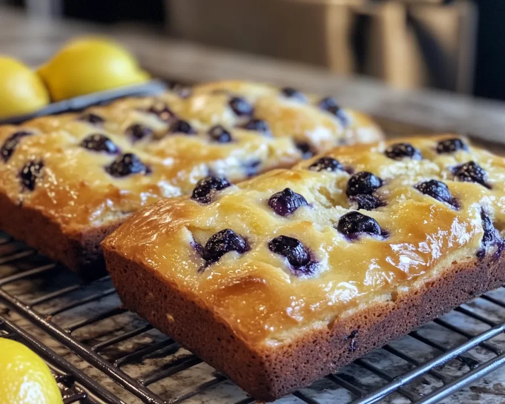Spring Baking: Lemon Blueberry Bread in 5 Steps