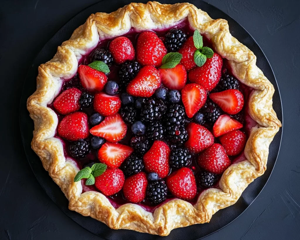 Spring Desserts: Berry Galette in 5 Steps