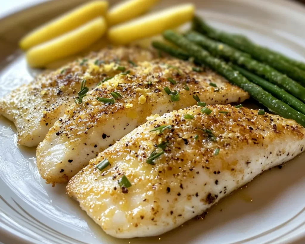 Spring Dinner Ideas: Lemon Parmesan Tilapia in 15 Minutes