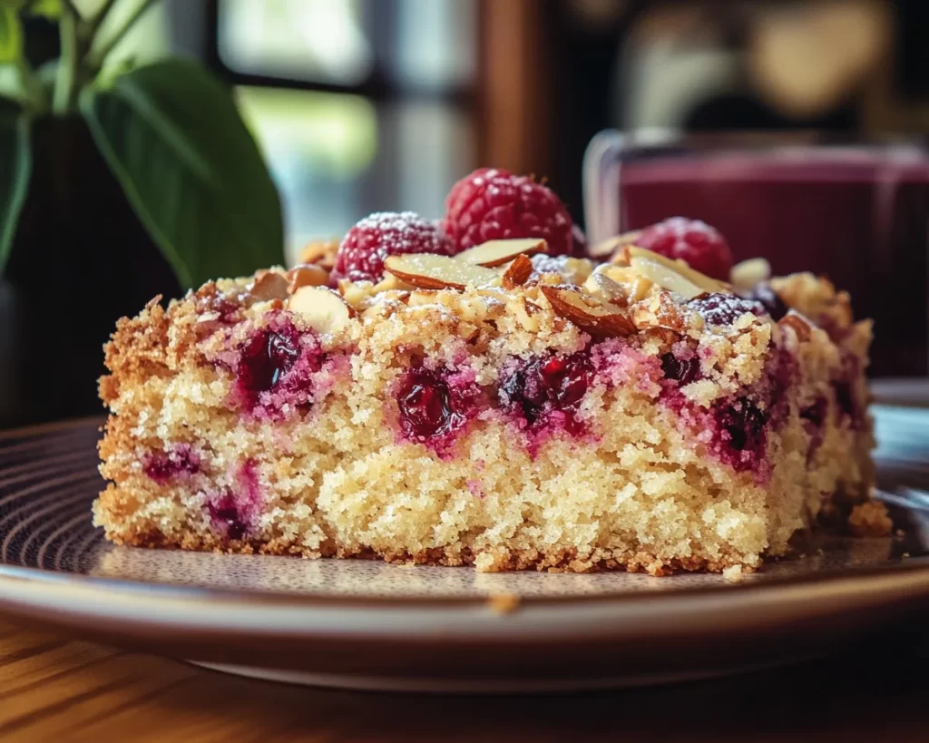 Spring Baking: Almond Berry Coffee Cake in 7 Steps