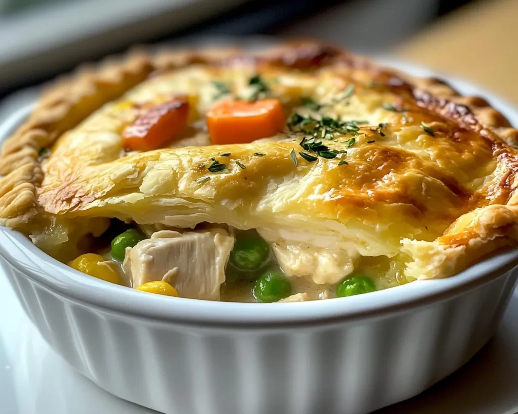Easy Dinner Recipes for Family: Chicken Pot Pie in 7 Steps