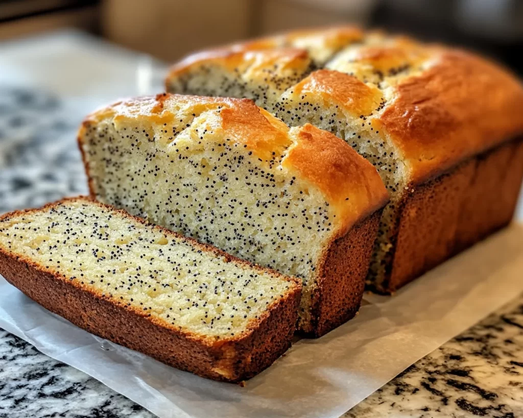 Spring Baking: Lemon Poppy Seed Bread in 5 Steps