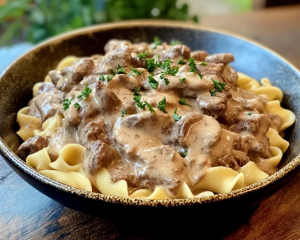 Easy Dinner Recipes for Family: Creamy Beef Stroganoff in 30 Minutes
