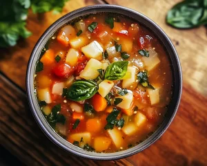 Spring Soup: Minestrone Soup in 30 Minutes