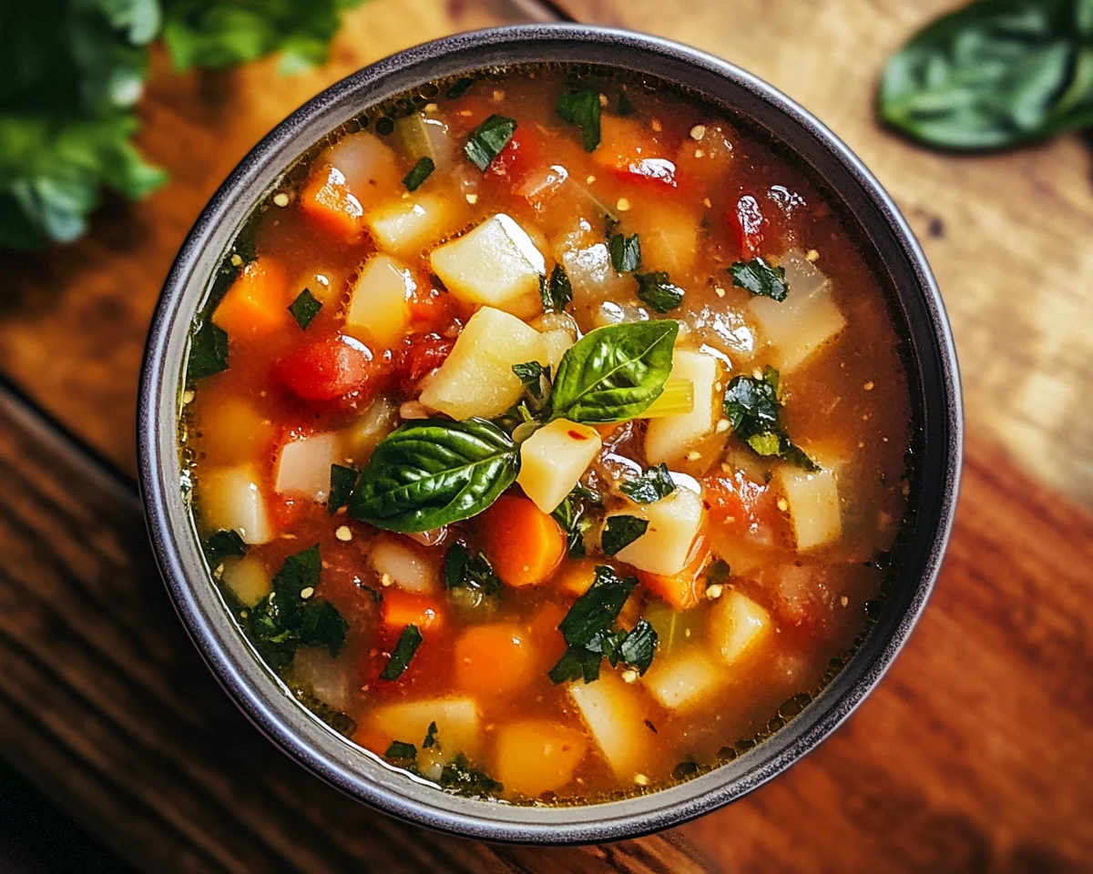 Spring Soup: Minestrone Soup in 30 Minutes