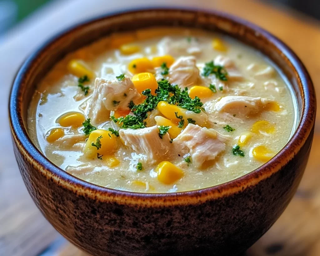 Easy Dinner Recipes for Family: Chicken & Corn Chowder in 25 Minutes