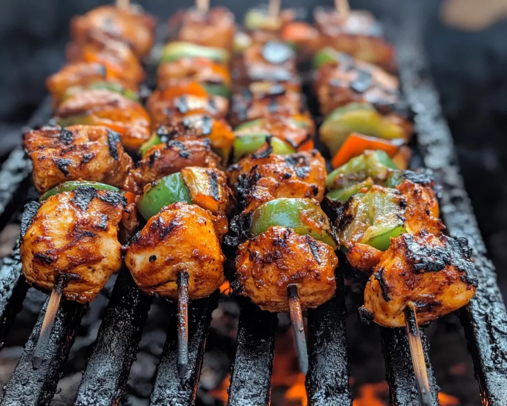 Grilling Recipes: Smoked Paprika Grilled Chicken Skewers in 20 Minutes