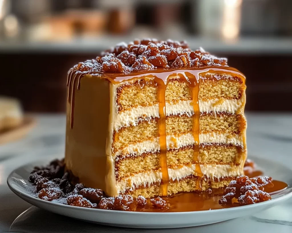 Decadent Caramel Cake