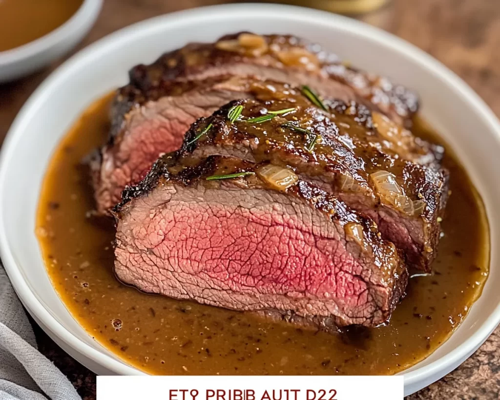 Easy Prime Rib Au Jus Sauce
