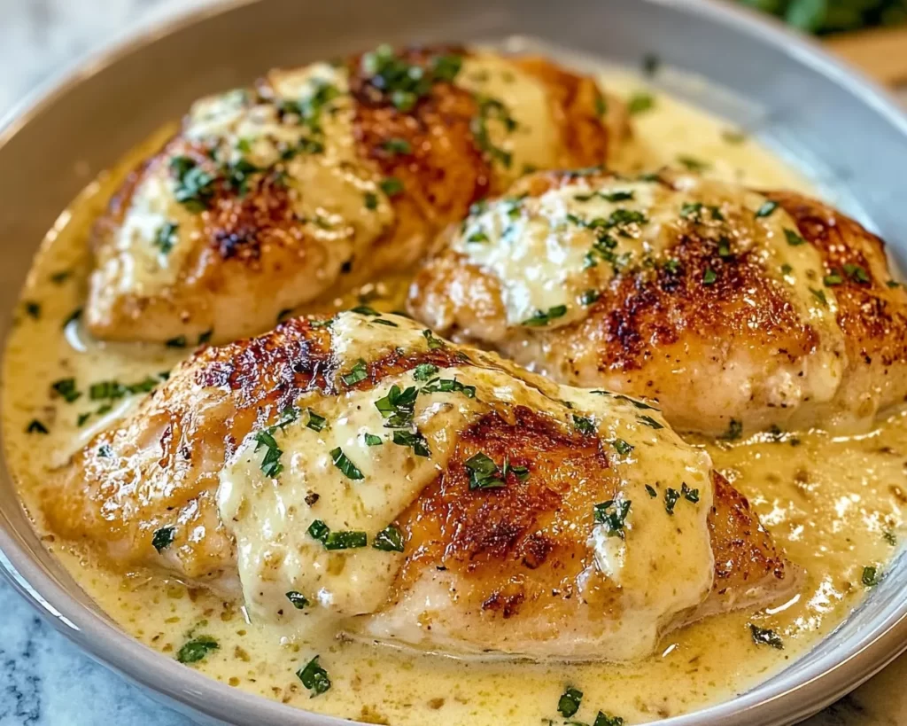Simple Boursin Cheese Chicken