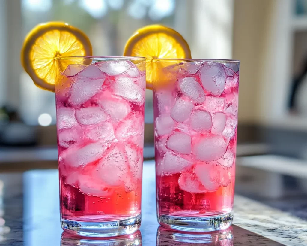 Soda Drinks Recipes: Homemade Pink Soda (Copycat Style)