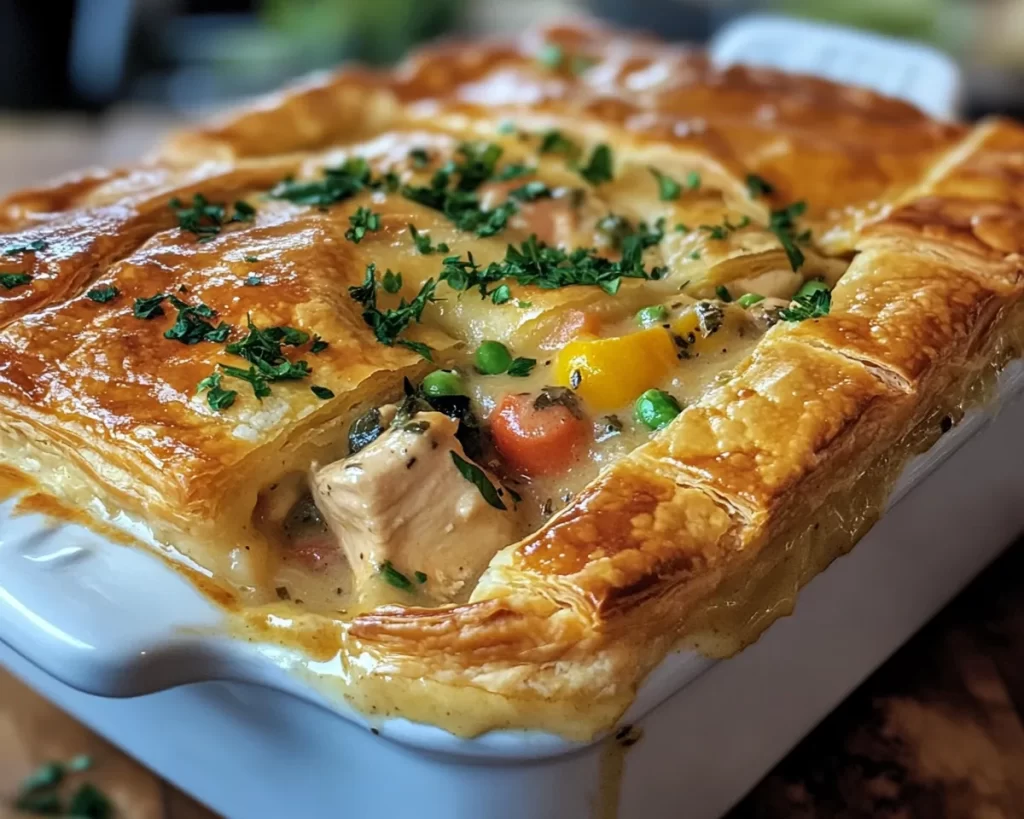 Why This Chicken Pot Pie with Puff Pastry Works