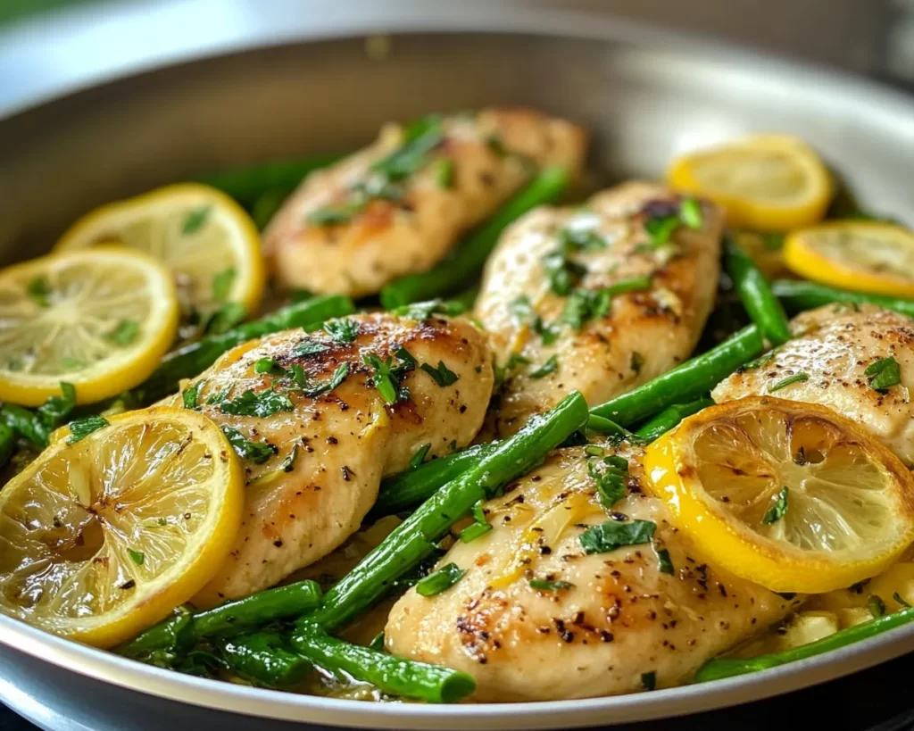 Spring Dinner: Lemon Garlic Chicken Skillet in 20 Minutes