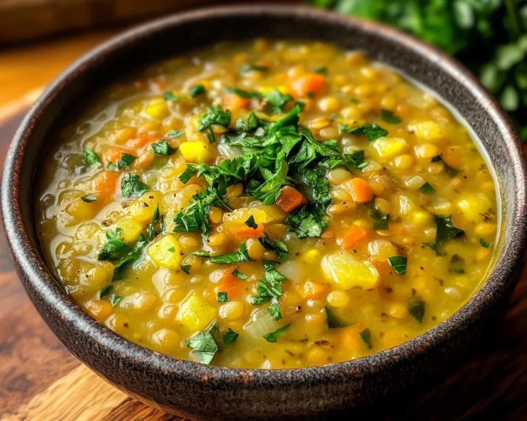 Spring Soup: Lentil Soup (Light + Filling)