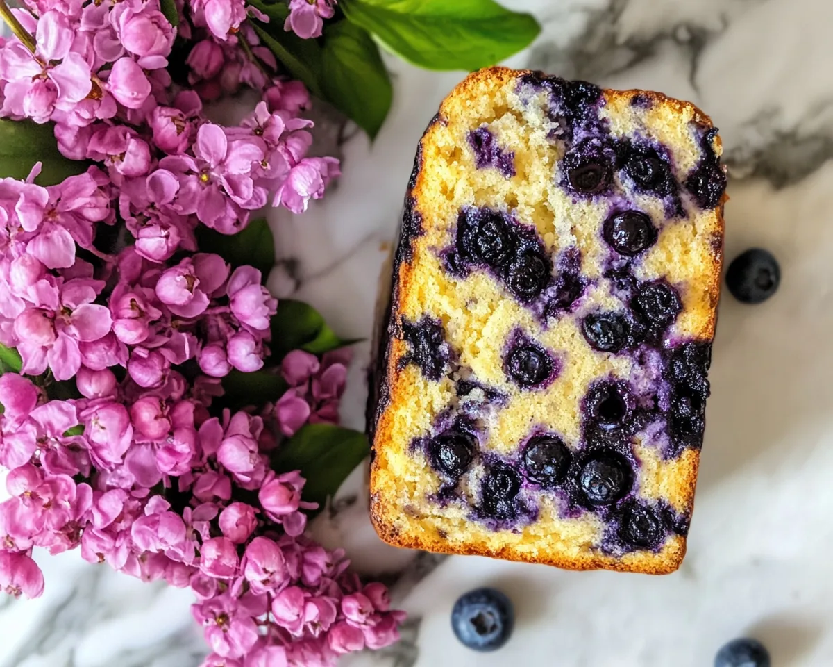 Spring Baking: Blueberry Yogurt Loaf in 5 Steps