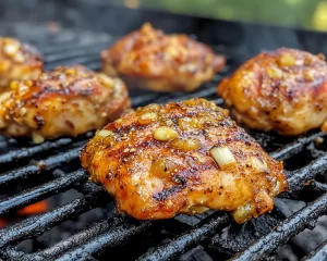 Grilling Recipes: Honey Garlic Grilled Chicken Thighs in 20 Minutes