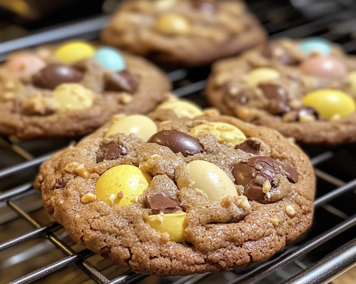 Cadbury Egg Cookies: Gooey Chocolate Easter Cookies in 25 Minutes