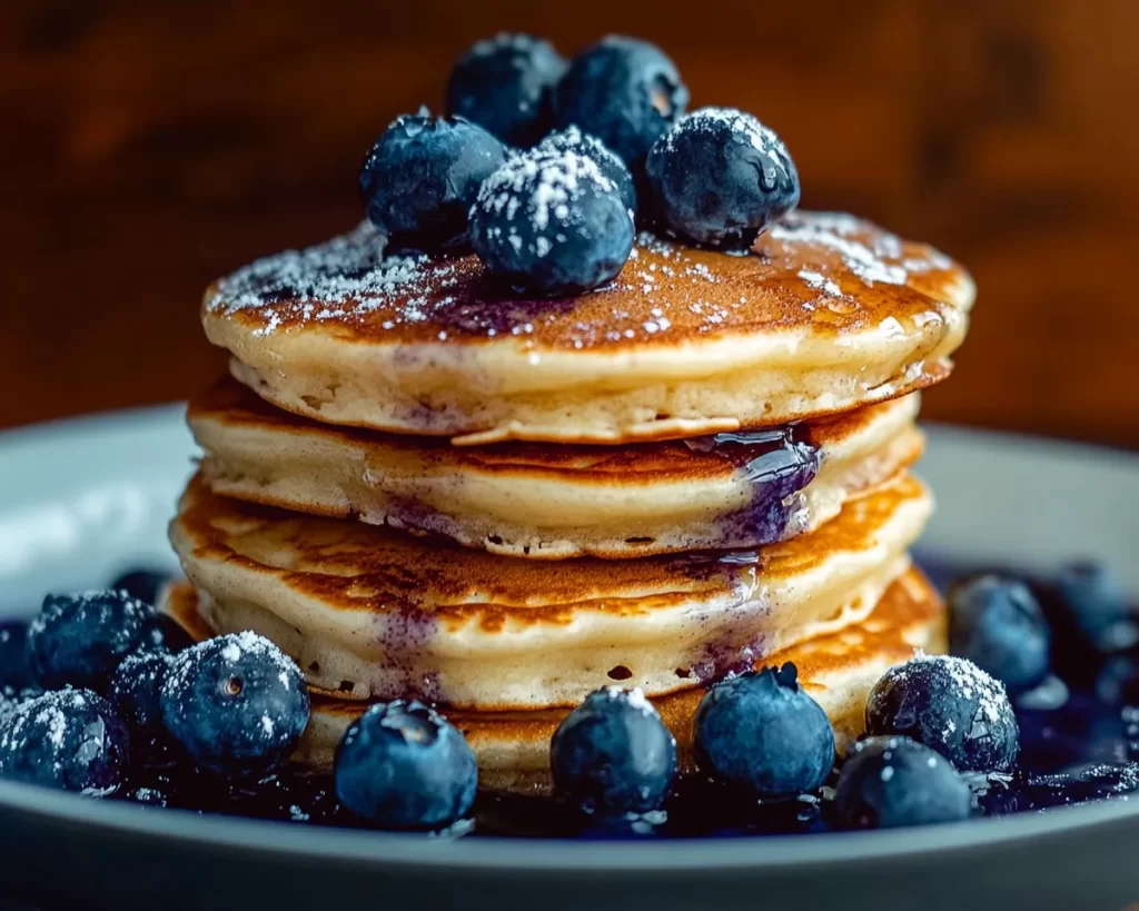 Easy Blueberry Pancakes