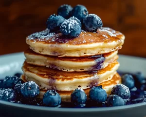 Easy Blueberry Pancakes