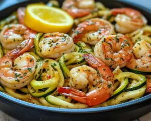 Summer Dinner Recipes: Zucchini Noodle Shrimp Scampi in 20 Minutes