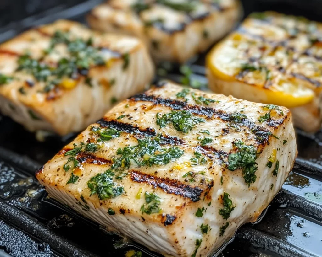 Grilling Recipes: Lemon Herb Grilled Swordfish in 20 Minutes