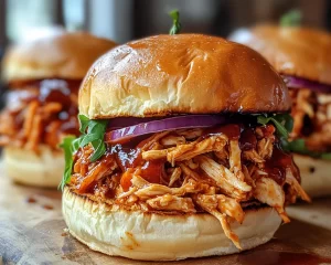 Summer Dinner Ideas: BBQ Pulled Chicken Sandwiches in 15 Minutes