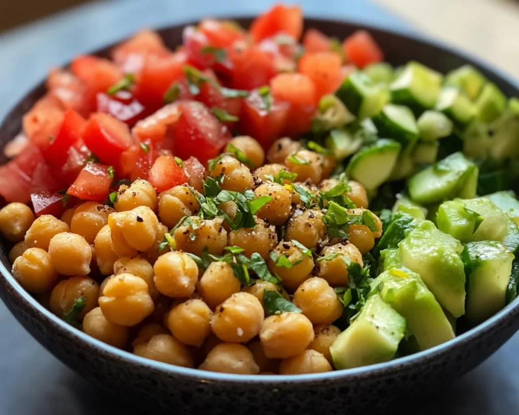 Healthy Munchies: Crispy Chickpea Snack Bowl in 15 Minutes