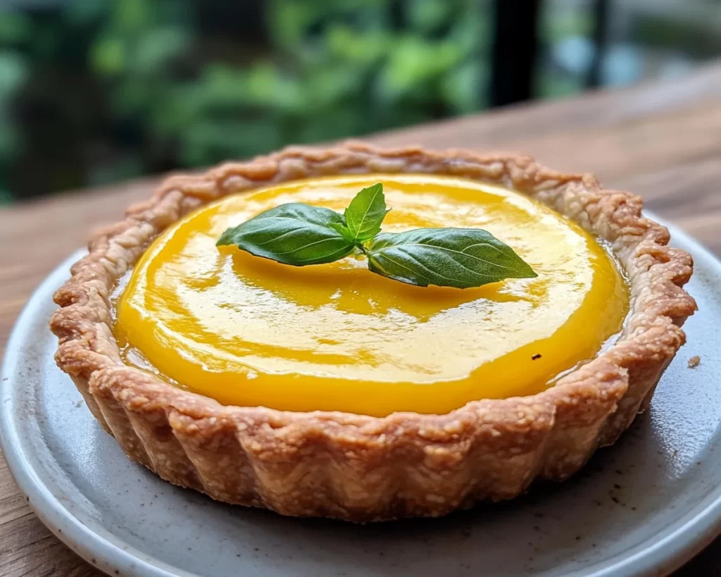 Mango Curd Tart Recipe
